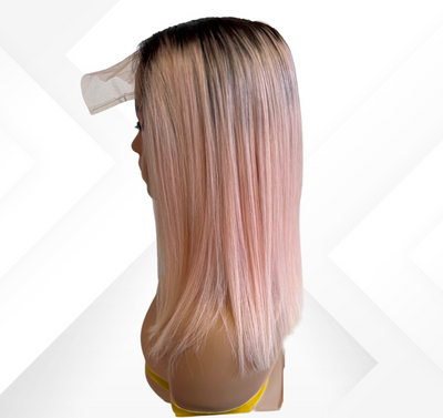 Ombre pink wig