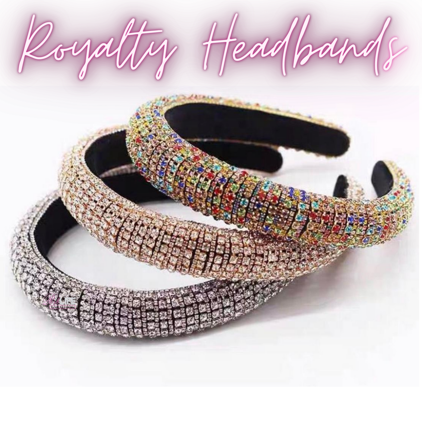 Royalty Headbands-Lace Wig-PoshLife Hair Boutique-MULTI COLOR-PoshLife Hair Boutique
