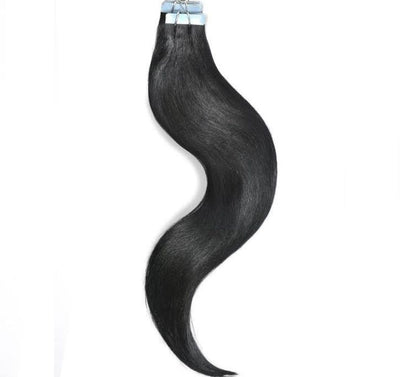 silky straight tape in extensions